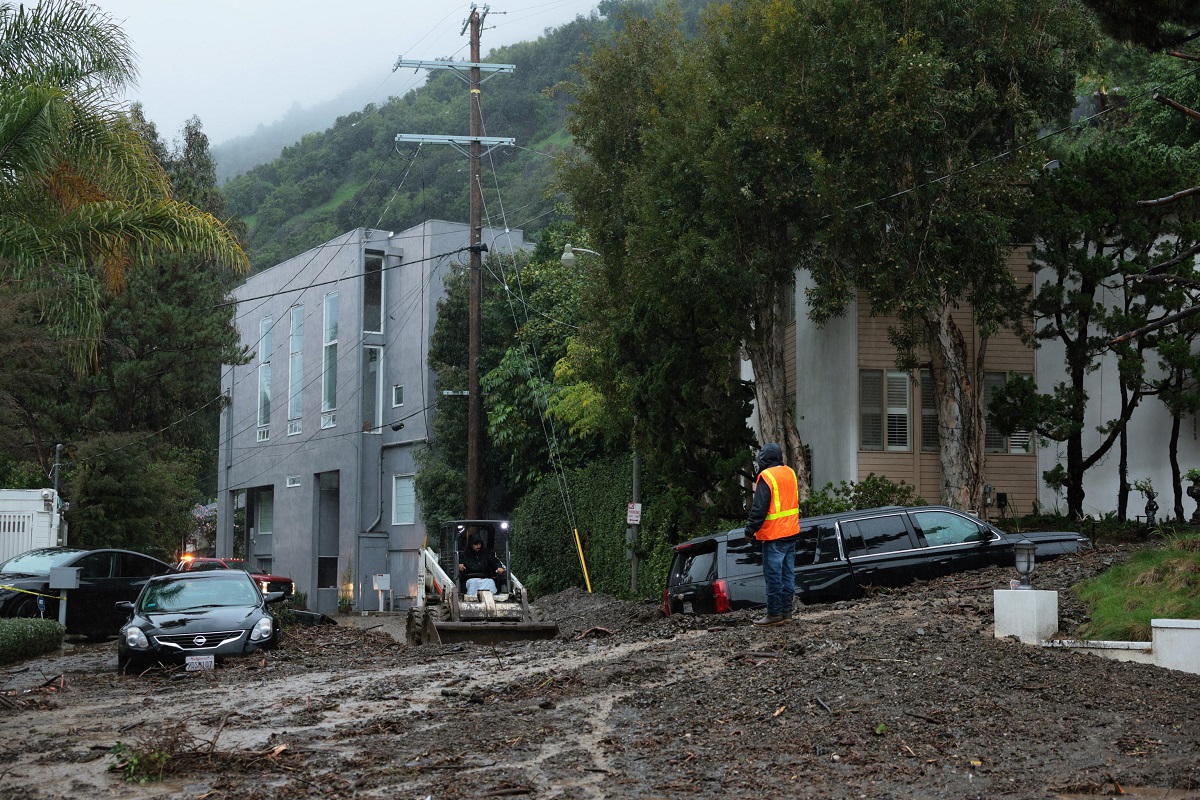 inondazioni alluvioni california frane