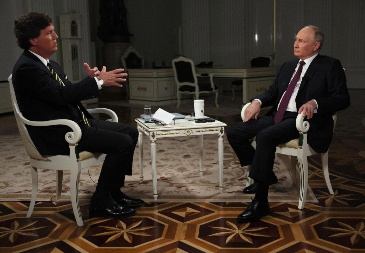 intervista Tucker Carlson Vladimir Putin