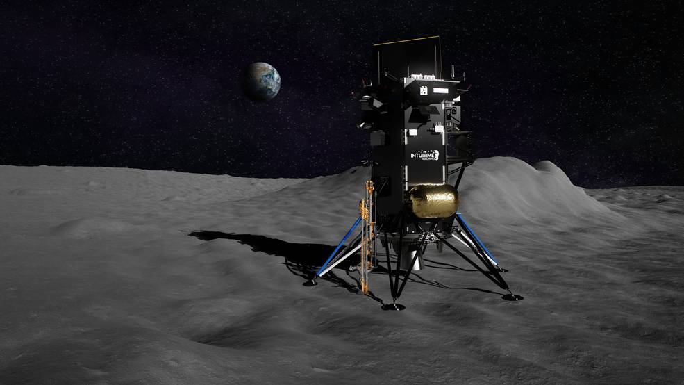 lander luna Nova-C Intuitive Machines