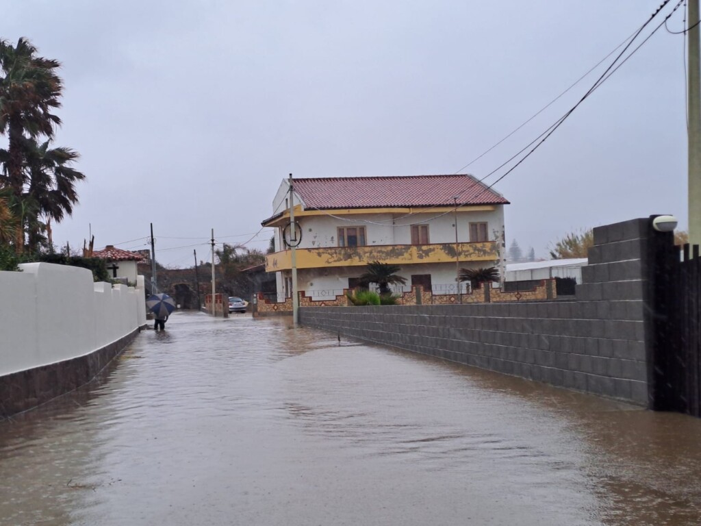 maltempo allagamenti milazzo