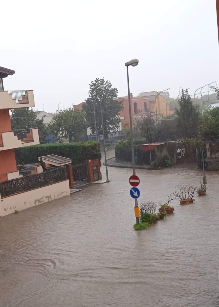 maltempo allagamenti milazzo
