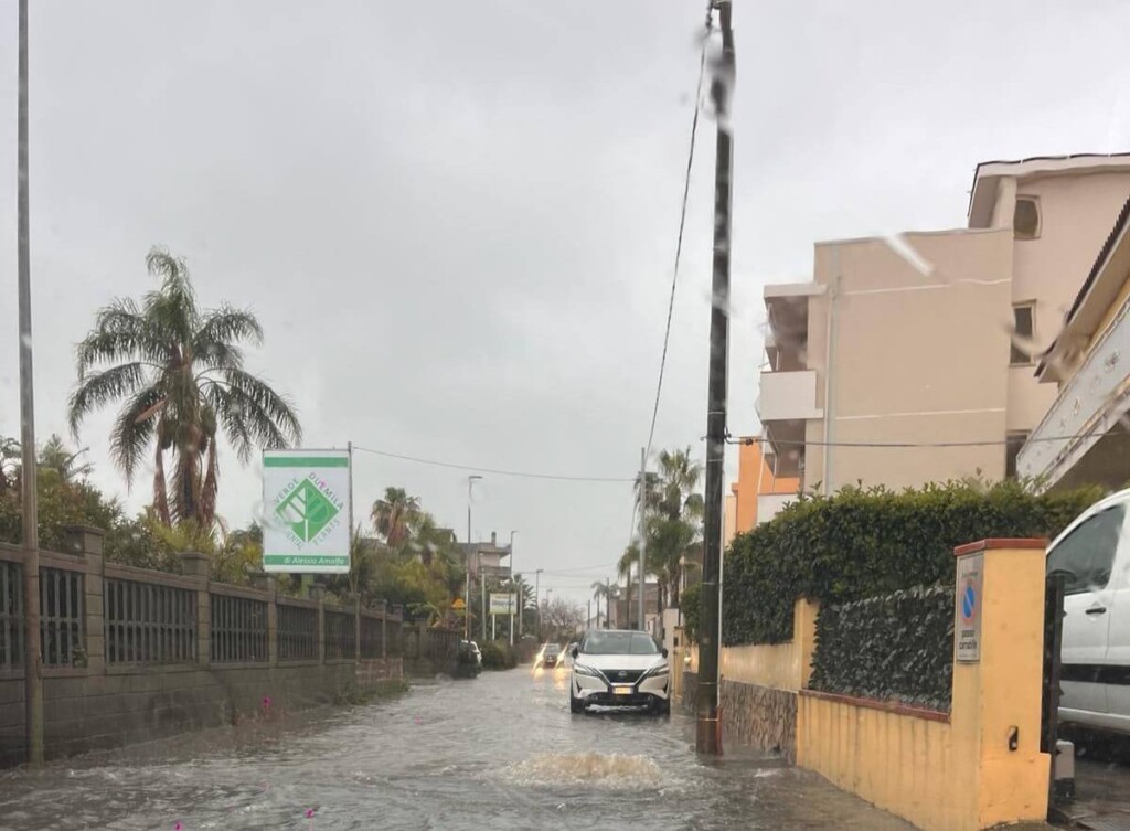 maltempo allagamenti milazzo