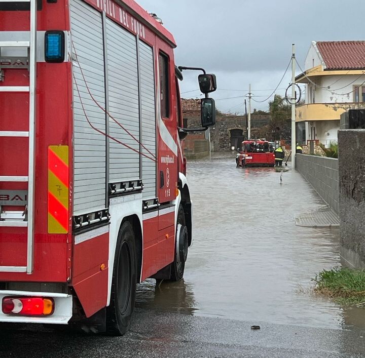 maltempo allagamenti milazzo