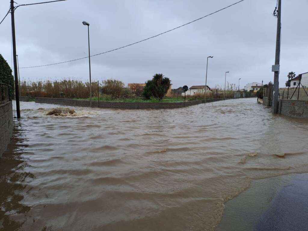 maltempo allagamenti milazzo