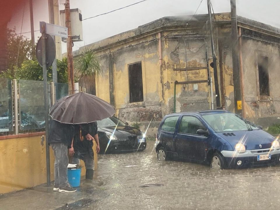 maltempo allagamenti milazzo