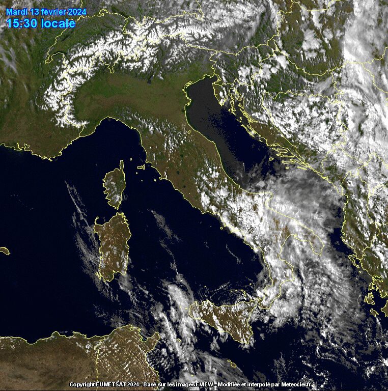 meteo italia 13 febbraio 2024