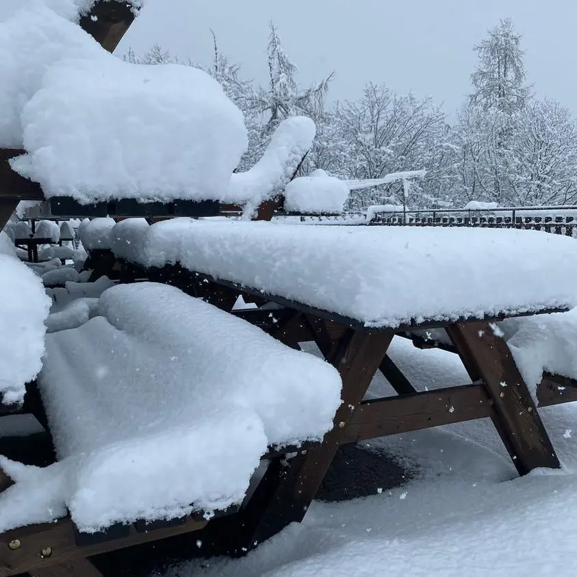 neve Usseglio di Pian Benot piemonte