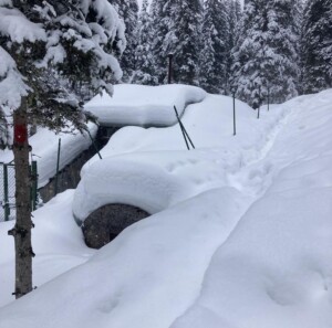 neve misurina veneto