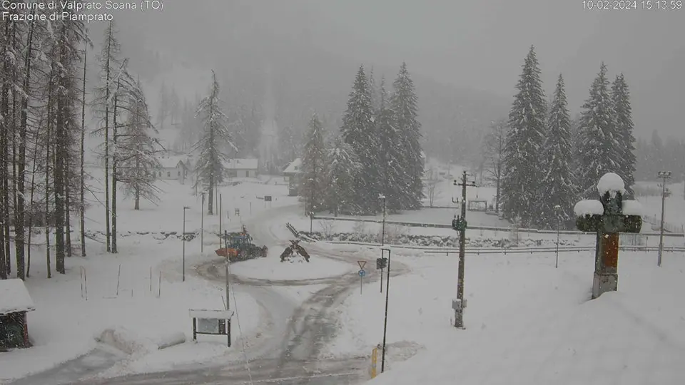 neve piamprato piemonte