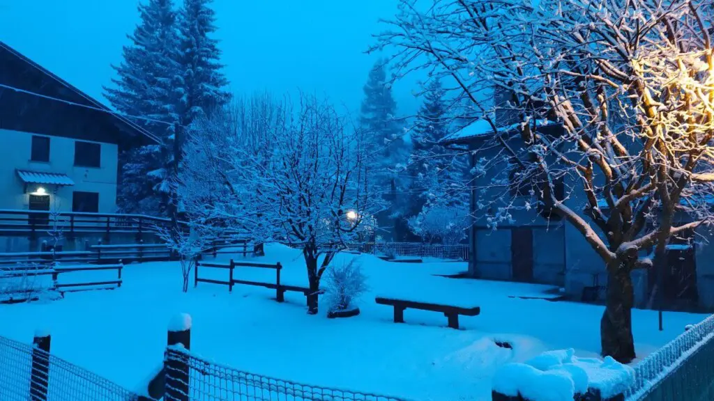 neve pragelato piemonte
