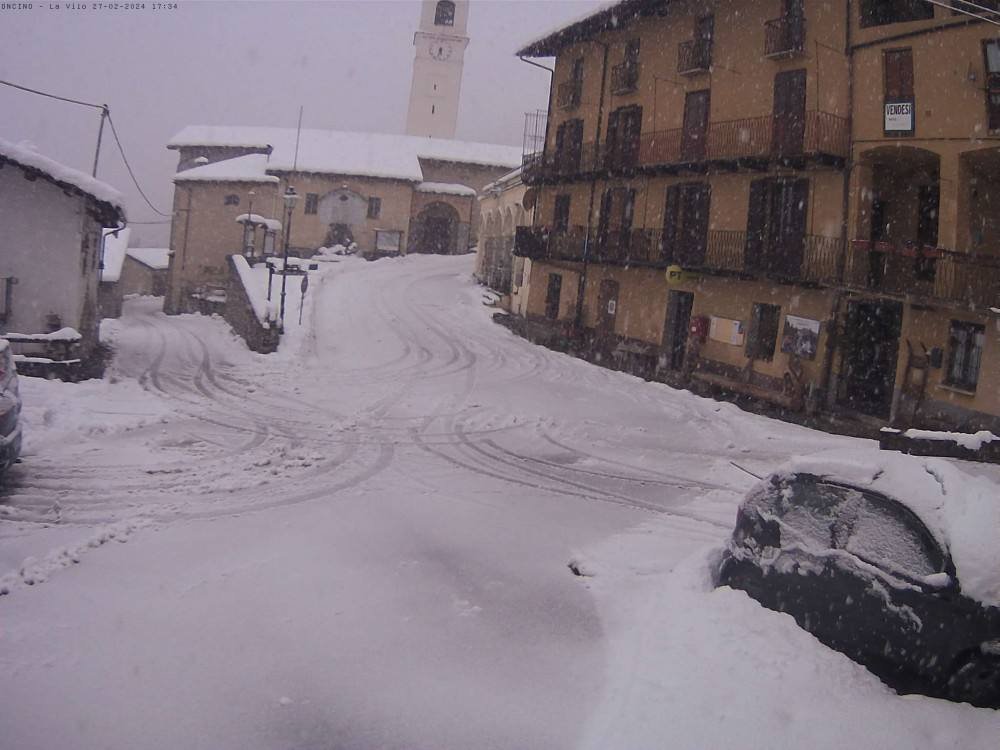 neve val po piemonte