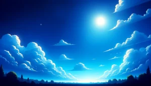perché il cielo è blu azzurro