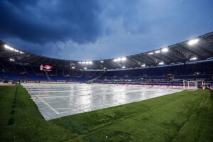 pioggia stadio olimpico roma