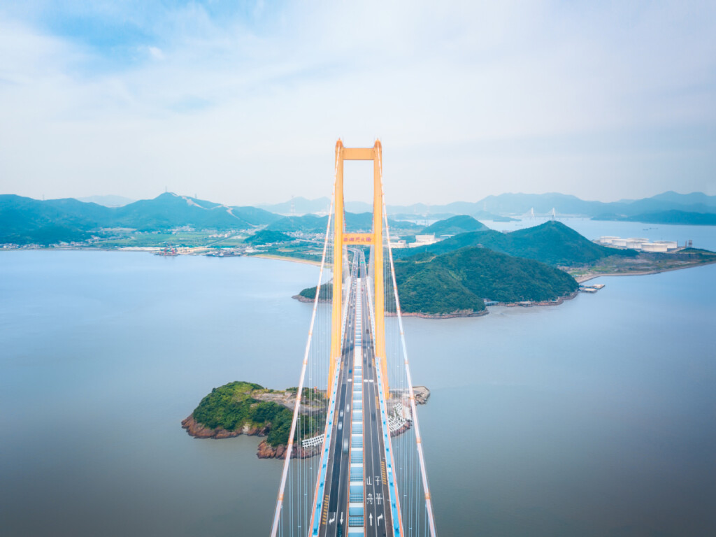 ponte Ningbo-Zhou Cina