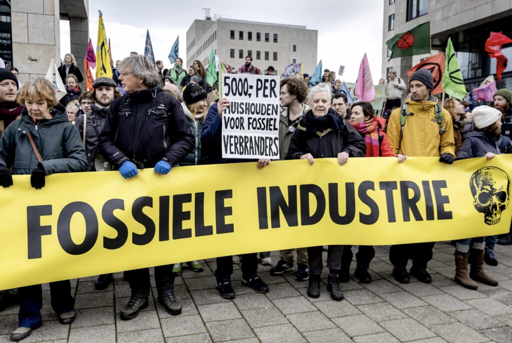 protesta Extinction Rebellion paesi bassi