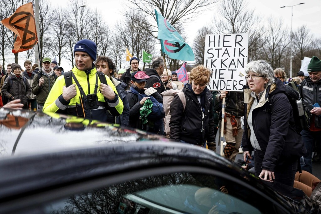 protesta Extinction Rebellion paesi bassi