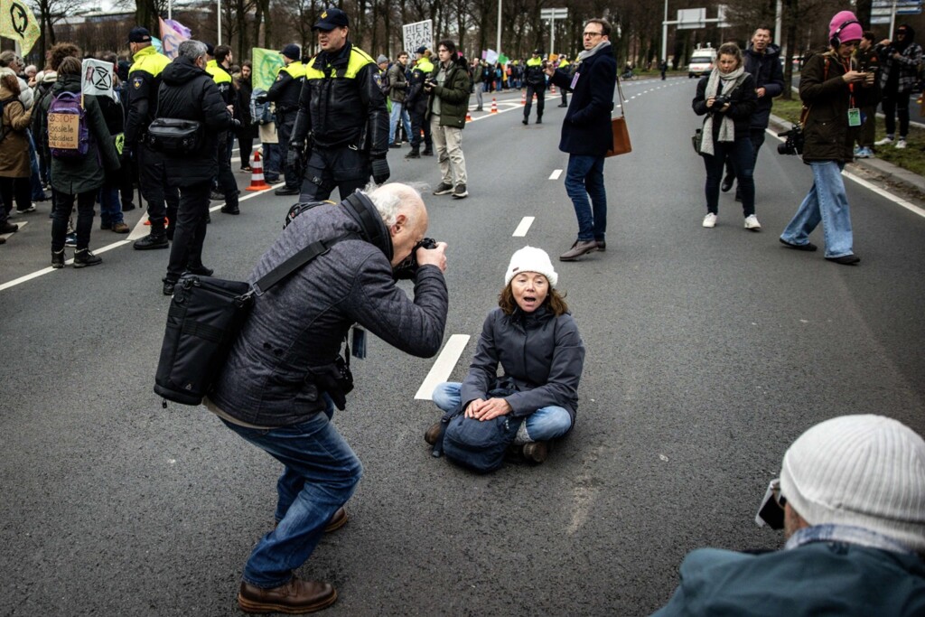 protesta Extinction Rebellion paesi bassi