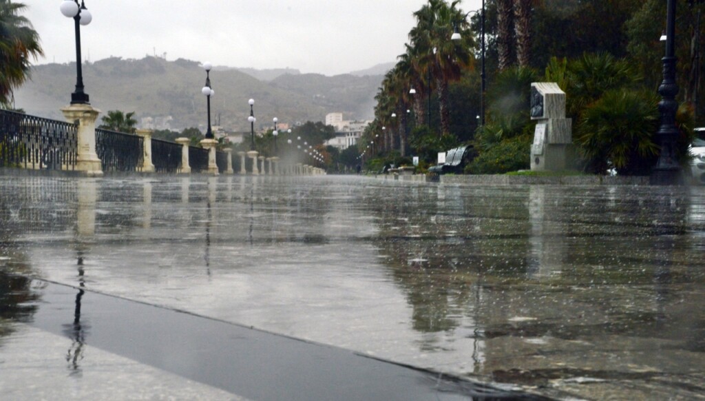 reggio calabria pioggia 25 febbraio 2024