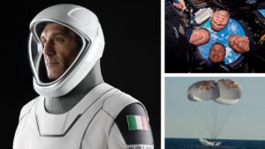 rientro villadei astronauta italiano ax-3