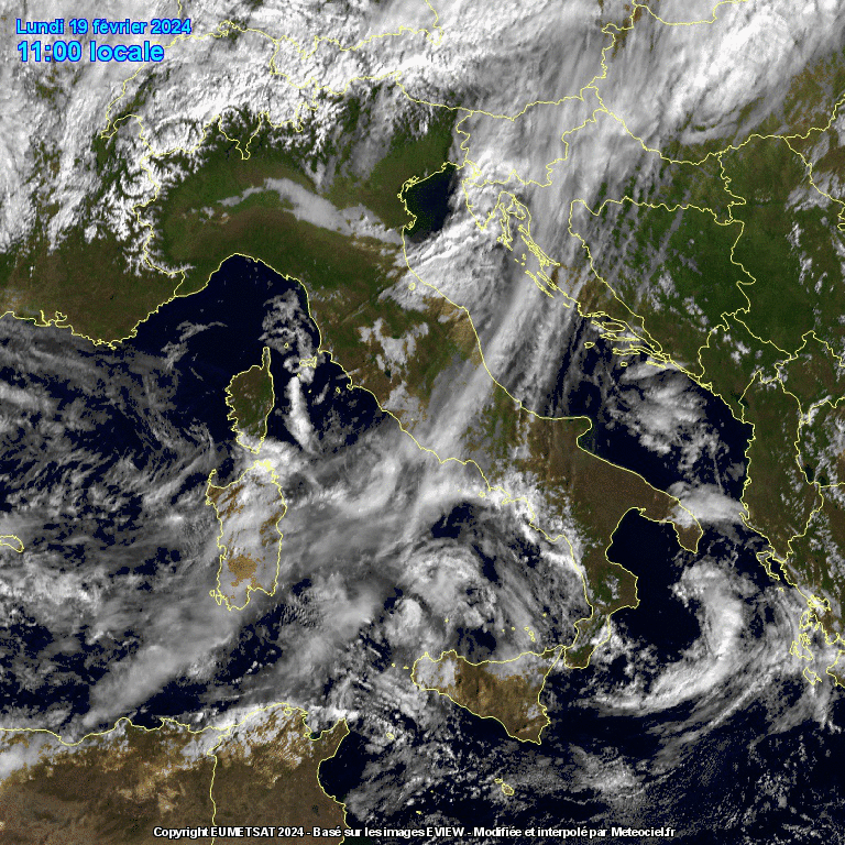 satellite italia oggi