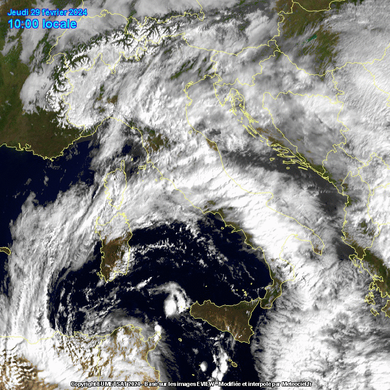 satellite meteo italia oggi