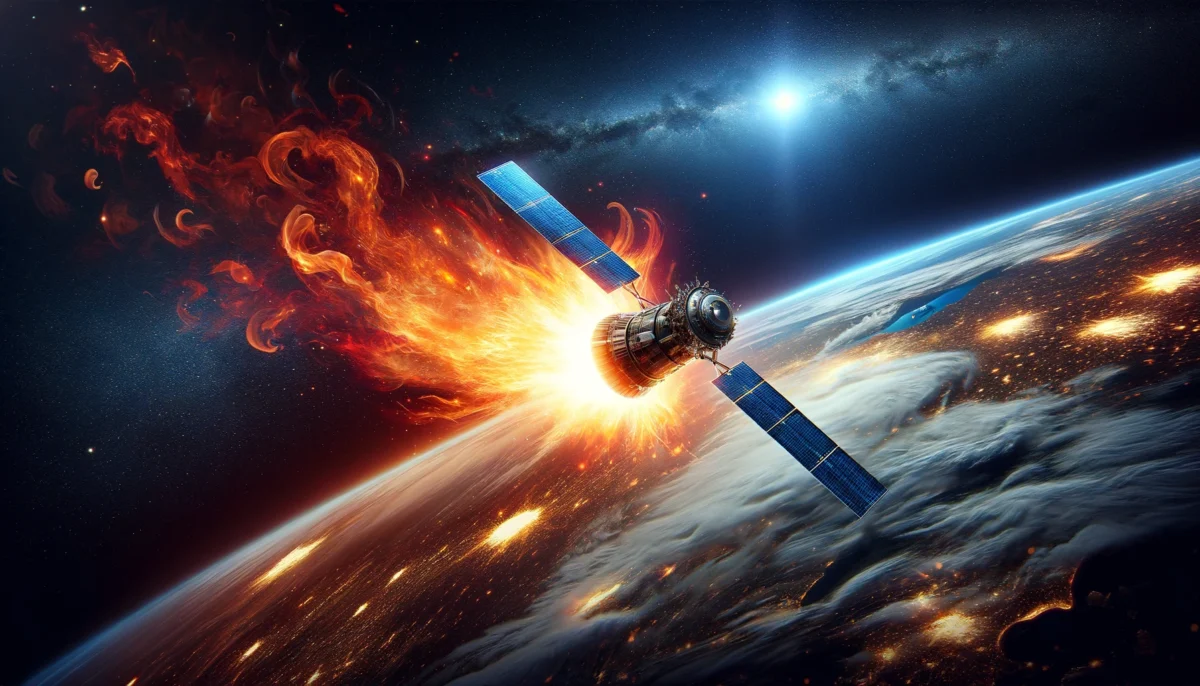 satellite ERS-2 si schianterà Terra