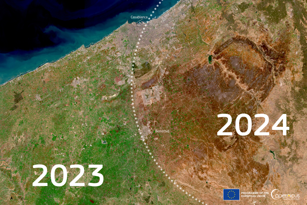 siccità casablanca marocco