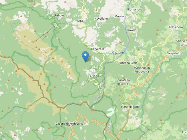 terremoto emilia modena frassinoro