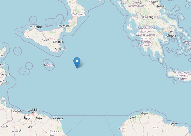 terremoto mediterraneo malta sicilia