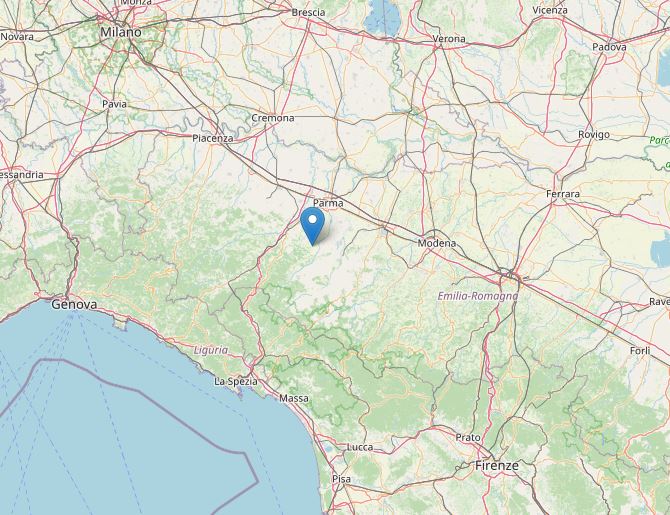 terremoto parma oggi