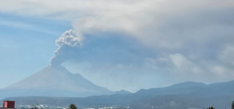 vulcano Popocatepetl messico