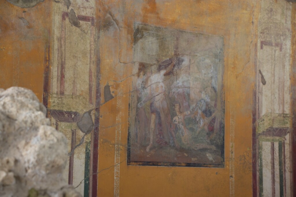 Affresco con Achille a Sciro - Regio IX