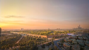 Park aerial view