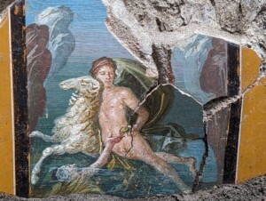 affresco Frisso ed Elle pompei
