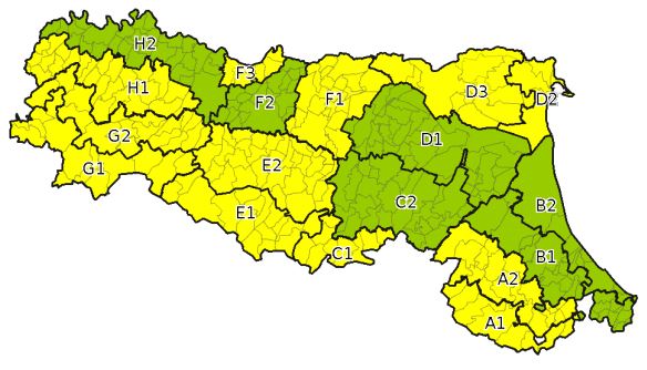 allerta meteo emilia romagna
