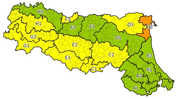 allerta meteo emilia romagna