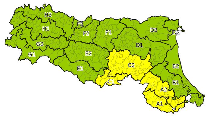 allerta meteo emilia romagna