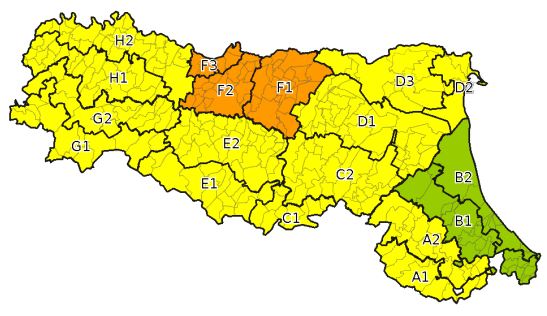 allerta meteo emilia-romagna