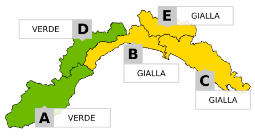 allerta meteo liguria