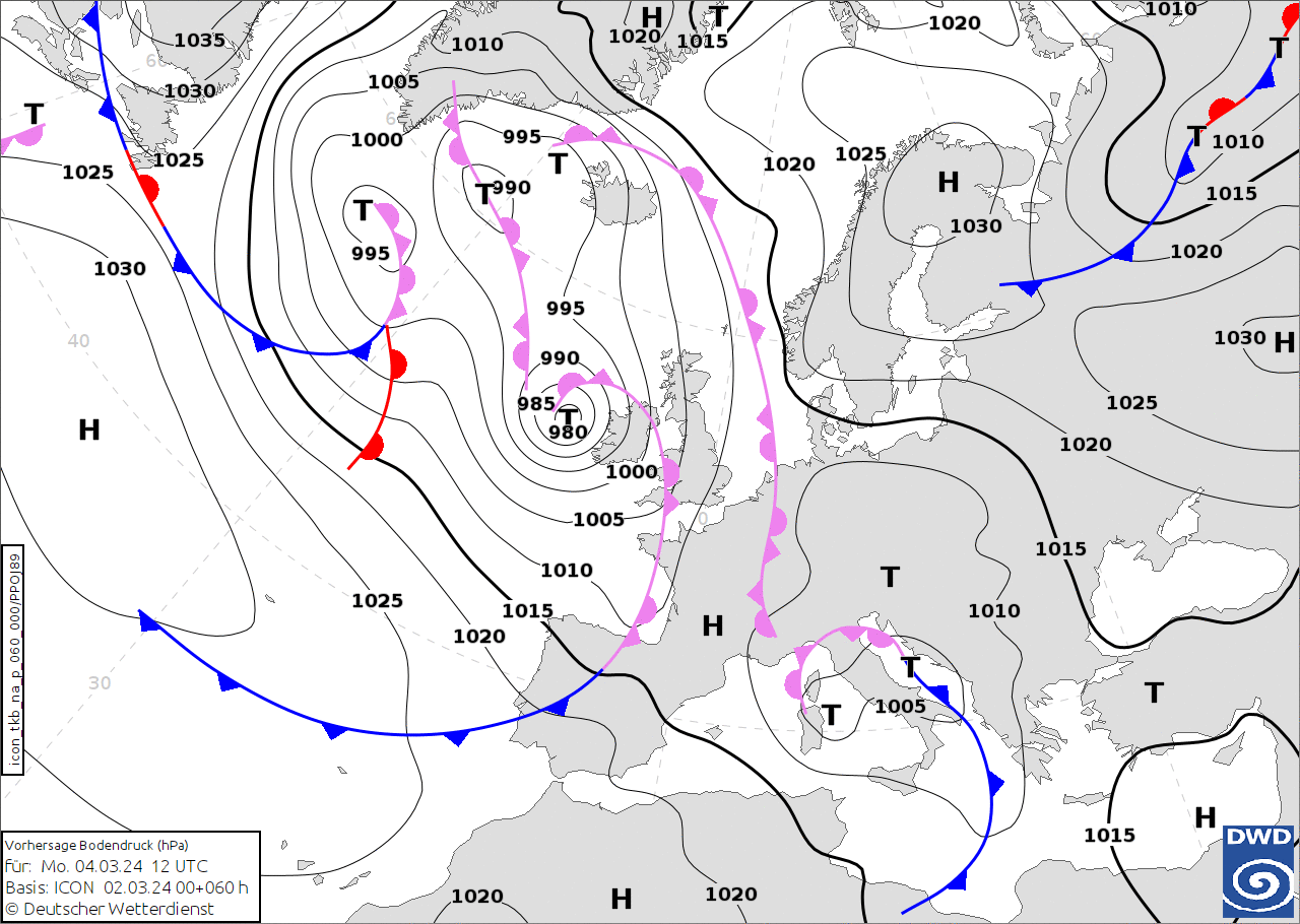 allerta meteo lunedì 4 marzo
