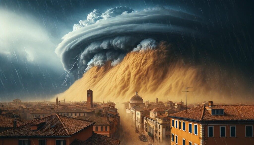 allerta meteo sabbia sahara maltempo