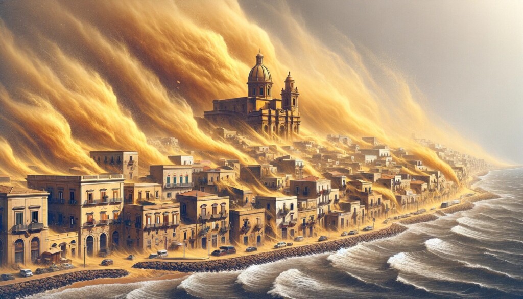 allerta meteo sabbia sahara maltemo scirocco
