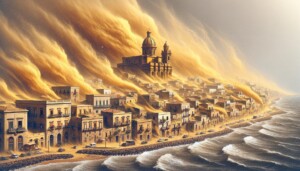 allerta meteo sabbia sahara maltemo scirocco