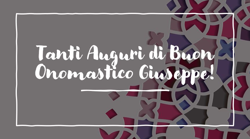auguri buon onomastico giuseppe imamgini nuove