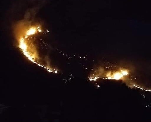 incendio castellammare del golfo
