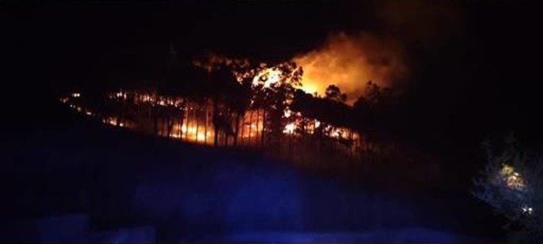 incendio castellammare del golfo