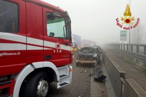 incidente incidenti piacenza nebbia