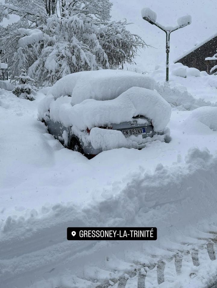 neve Valle di Gressoney valle d'aosta