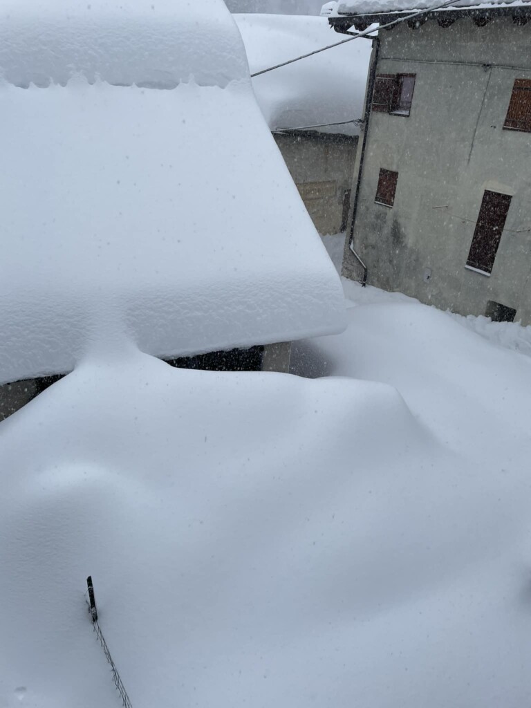 neve bersezio piemonte