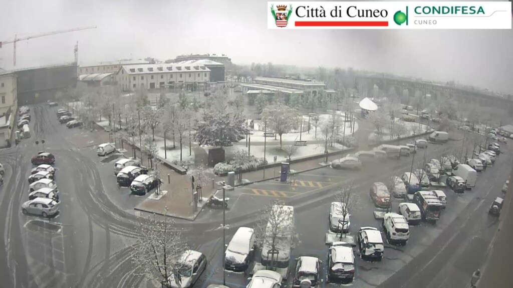 neve cuneo piemonte oggi 27 marzo